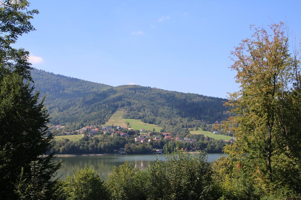 Willa Pod Skrzydlami Hotel Międzybrodzie Bialskie Buitenkant foto