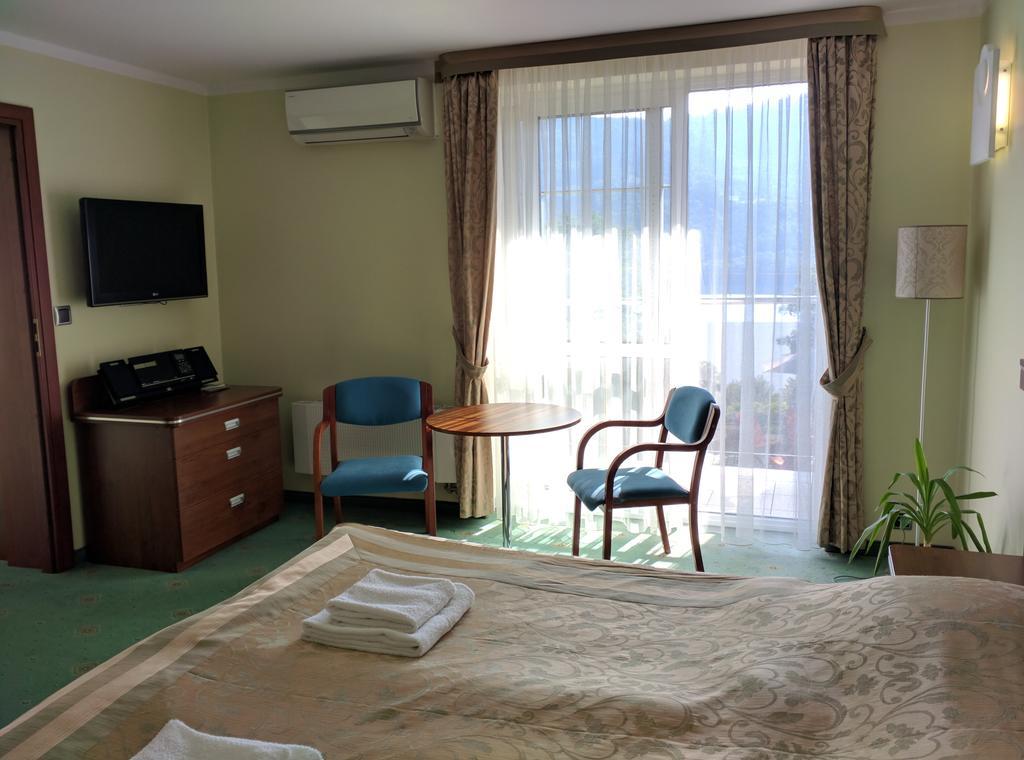 Willa Pod Skrzydlami Hotel Międzybrodzie Bialskie Buitenkant foto