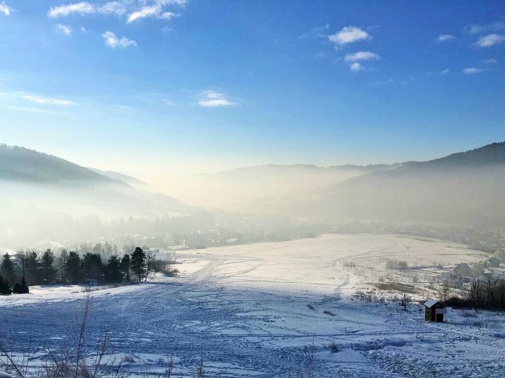 Willa Pod Skrzydlami Hotel Międzybrodzie Bialskie Buitenkant foto